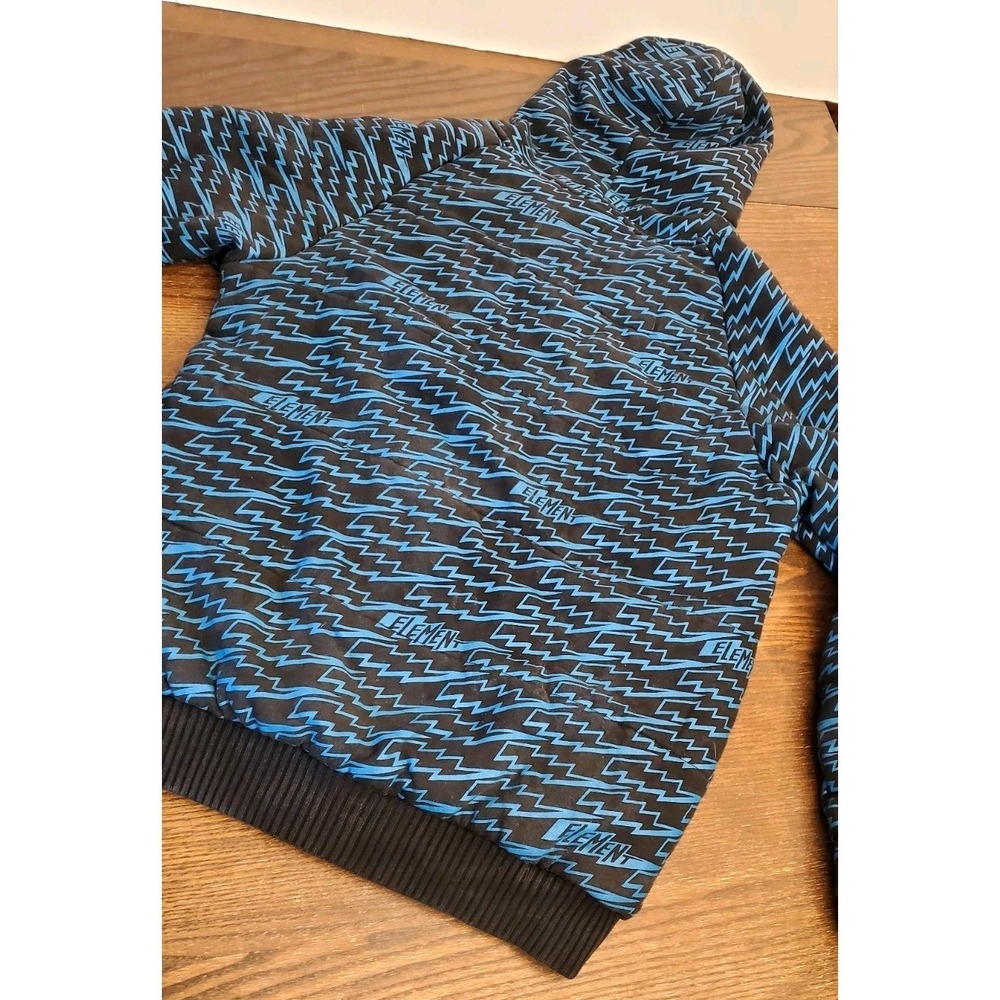 Vintage Element Hoodie Mens L Aqua Skateboard Full Zip Jacket - Picture 11 of 16